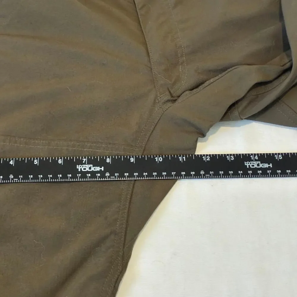 Edgevale Foothill Pant Mens 30x30 Forest Ripstop Hiking Stretch Double Knee USA